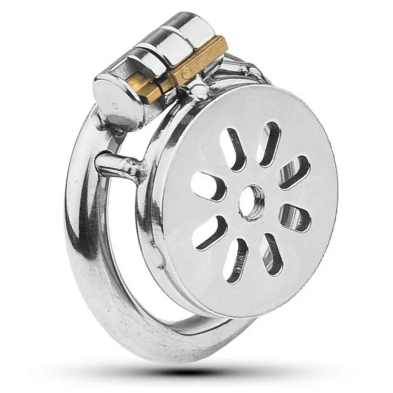 CockLock Cage de chasteté en métal Flat 2cm